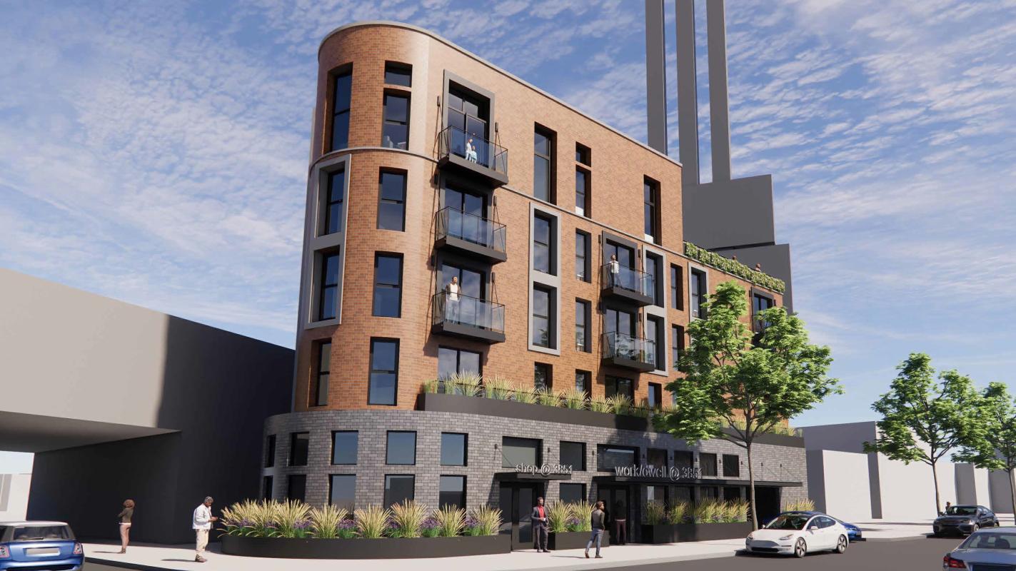 洋書 PISOS PILOTO-MODEL APARTMENTS Art Deco apartment tower pitched for 1427 Lincoln Blvd. in